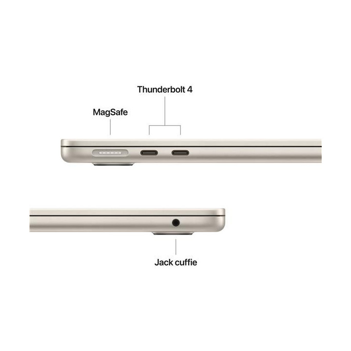 Apple MacBook Air 2026 13" M5 10C/8G 16/512GB Starlight MDHA4T/A