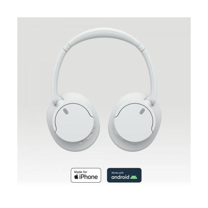 Sony Cuffie Wir/BT NoiseC Mic WH-CH720N White