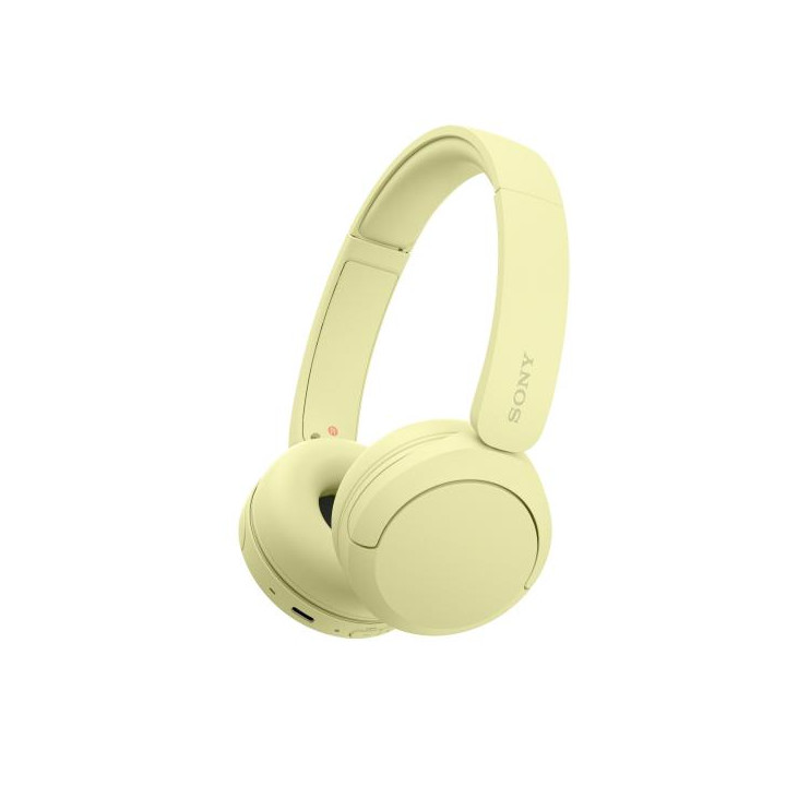 Sony Cuffie Wir/BT Mic WH-CH520Y Yellow