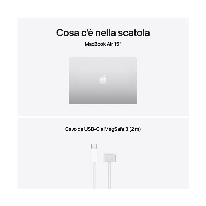 Apple MacBook Air 2026 15" M5 10C/10G 16/1TB Silver MDVA4T/A