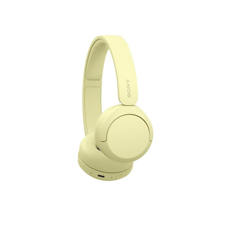 Sony Cuffie Wir/BT Mic WH-CH520Y Yellow