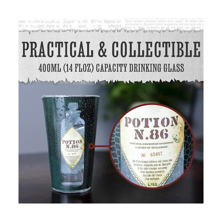 Paladone Bicchiere Harry Potter Potion Glass
