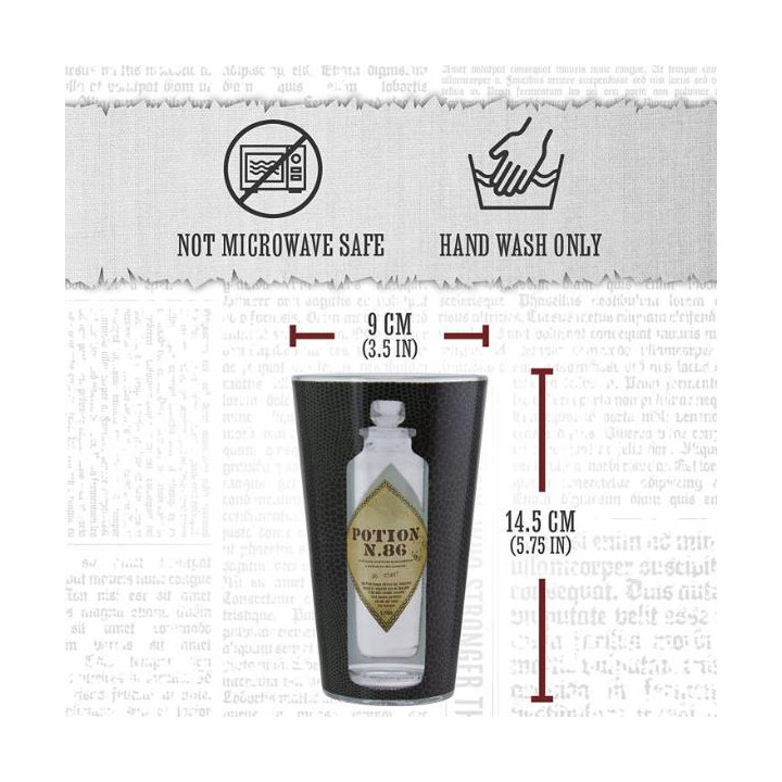 Paladone Bicchiere Harry Potter Potion Glass