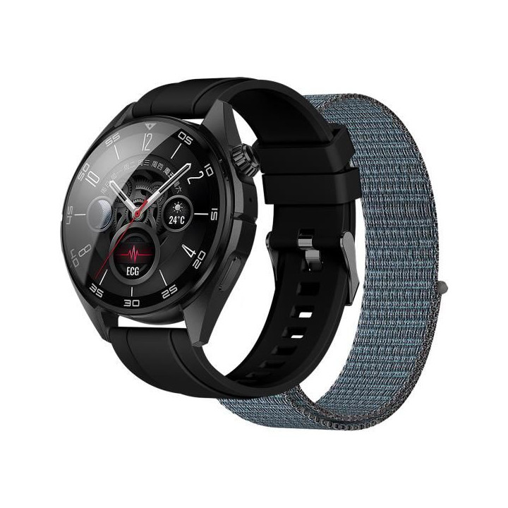 Nilox Smartwatch TRAILPRO 1.43" Sportivo GPS Integrato + 2 Cinturini